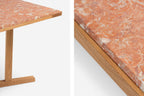 MESA DE COMEDOR SHAKER CON ENCIMERA DE PIEDRA
