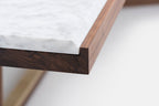MESA DE COMEDOR SHAKER CON ENCIMERA DE PIEDRA