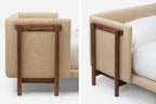 ESTRUCTURA DE CAMA CON BRAZOS