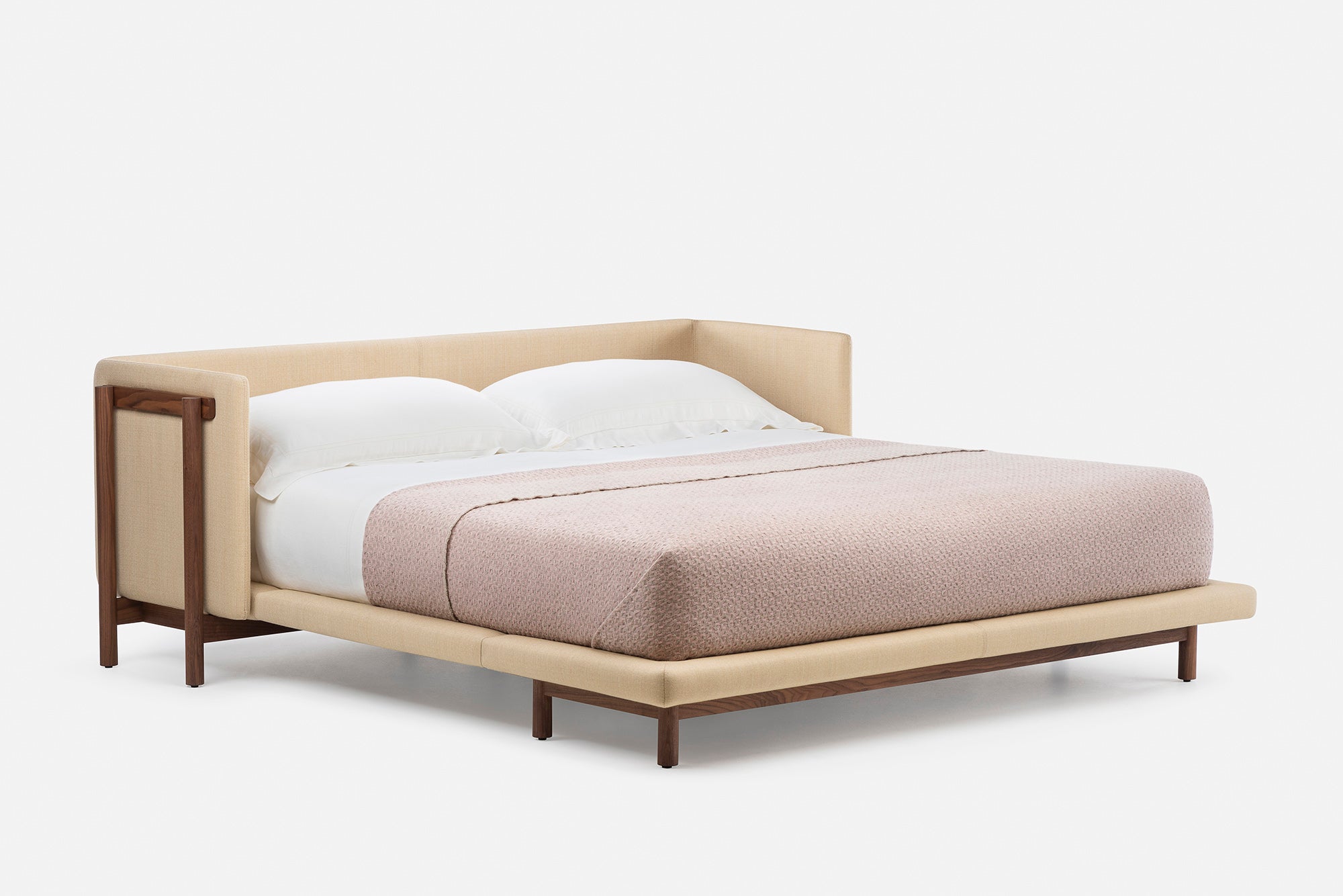 ESTRUCTURA DE CAMA CON BRAZOS