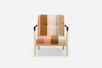 SILLÓN CAPO LOUNGE CON TAPIZADO MANTA ESPINHADA