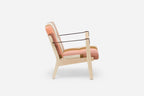 SILLÓN CAPO LOUNGE CON TAPIZADO MANTA ESPINHADA