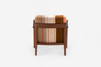 SILLÓN CAPO LOUNGE CON TAPIZADO MANTA ESPINHADA
