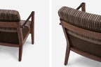 SILLÓN CAPO LOUNGE CON TAPIZADO MANTA LIDO