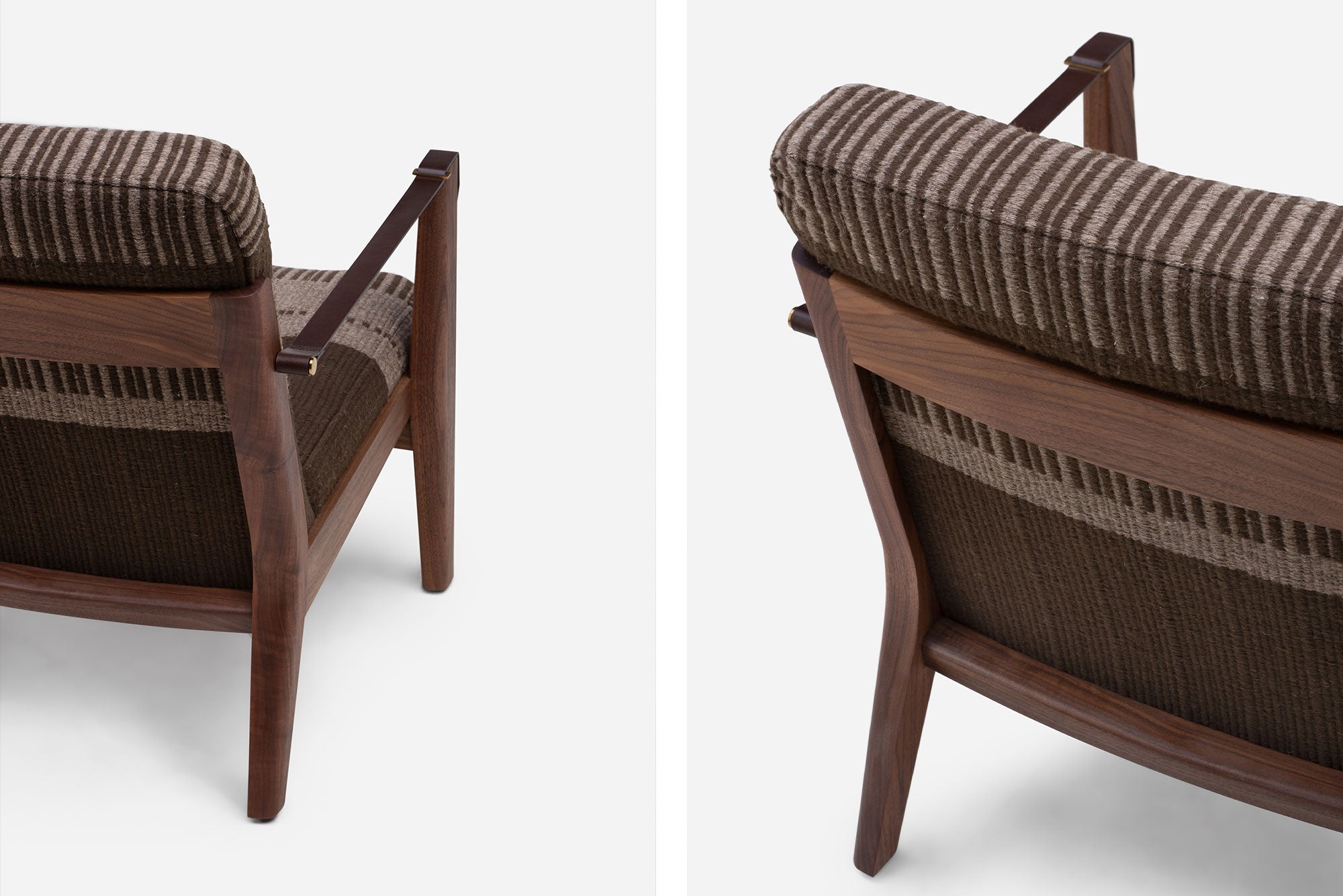 SILLÓN CAPO LOUNGE CON TAPIZADO MANTA LIDO