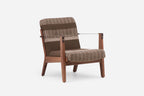 SILLÓN CAPO LOUNGE CON TAPIZADO MANTA LIDO
