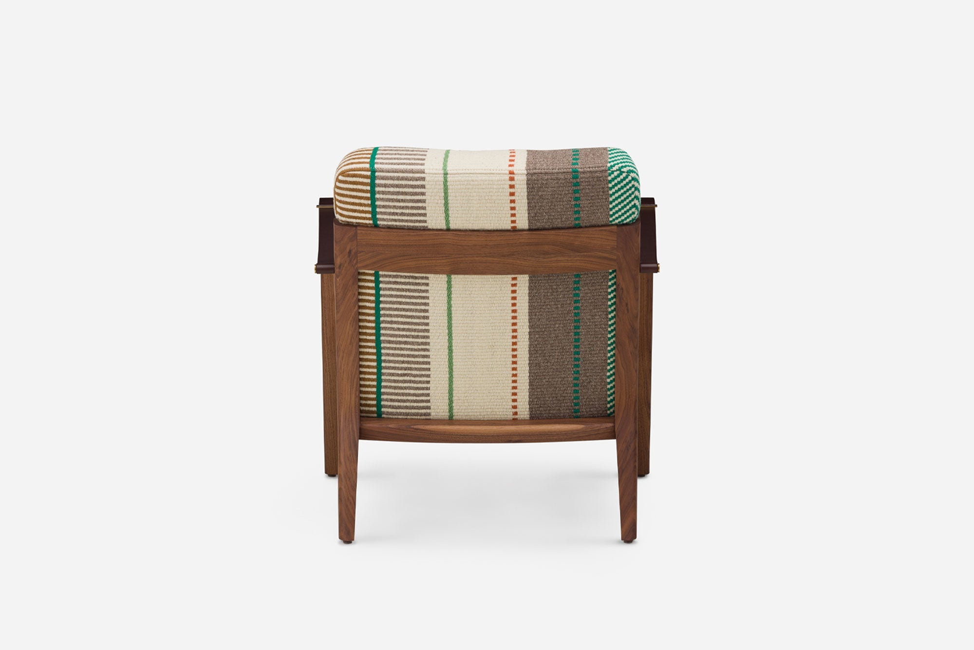 SILLÓN CAPO LOUNGE CON TAPIZADO MANTA ESPINHADA VERDE