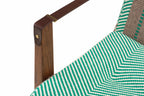 SILLÓN CAPO LOUNGE CON TAPIZADO MANTA ESPINHADA VERDE