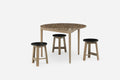 MESA DE COMEDOR PEQUEÑA SIDEKICKS CON CUBIERTA DE TERRAZO