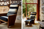 VEINTICINCO SILLONES BERGERE CON MANTA LIDO