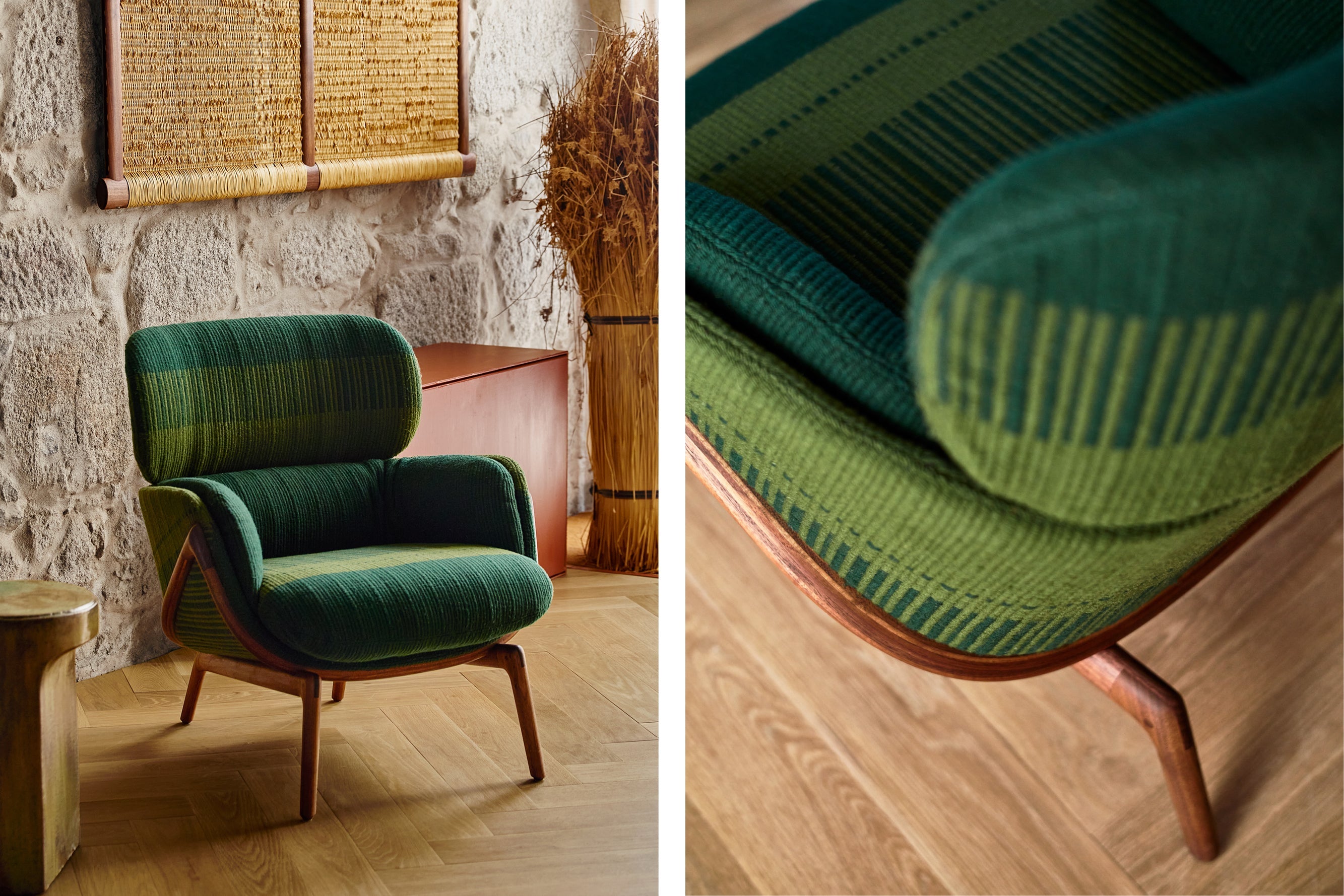 SILLÓN ELYSIA CON MANTA LIDO