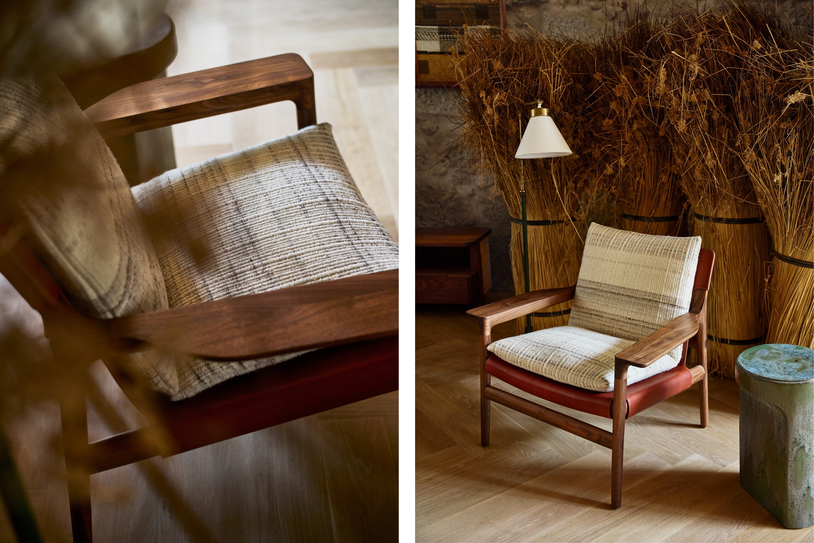 SILLÓN SELA CON MANTA LIDO