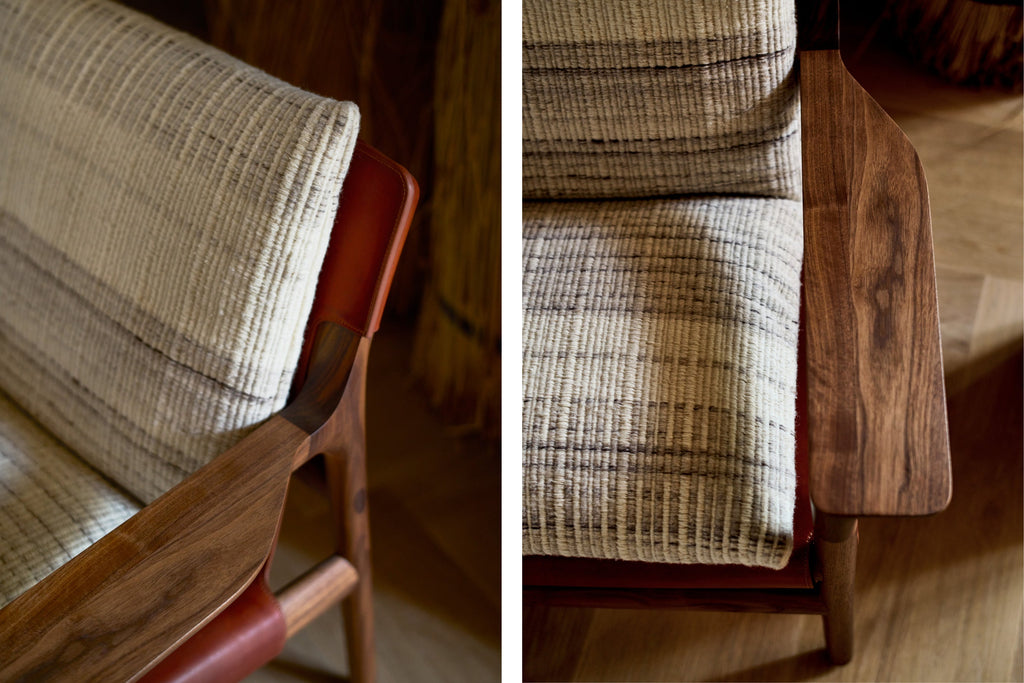 SILLÓN SELA CON MANTA LIDO