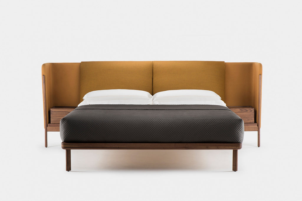 CAMA DUBOIS, CABECERO BAJO, CON MESITAS DE NOCHE