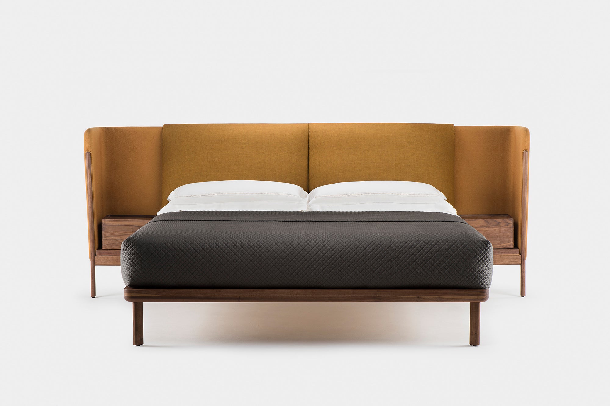 CAMA DUBOIS, CABECERO BAJO, CON MESITAS DE NOCHE
