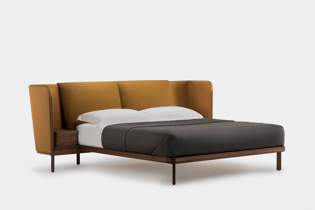 CAMA DUBOIS, CABECERO BAJO, CON MESITAS DE NOCHE