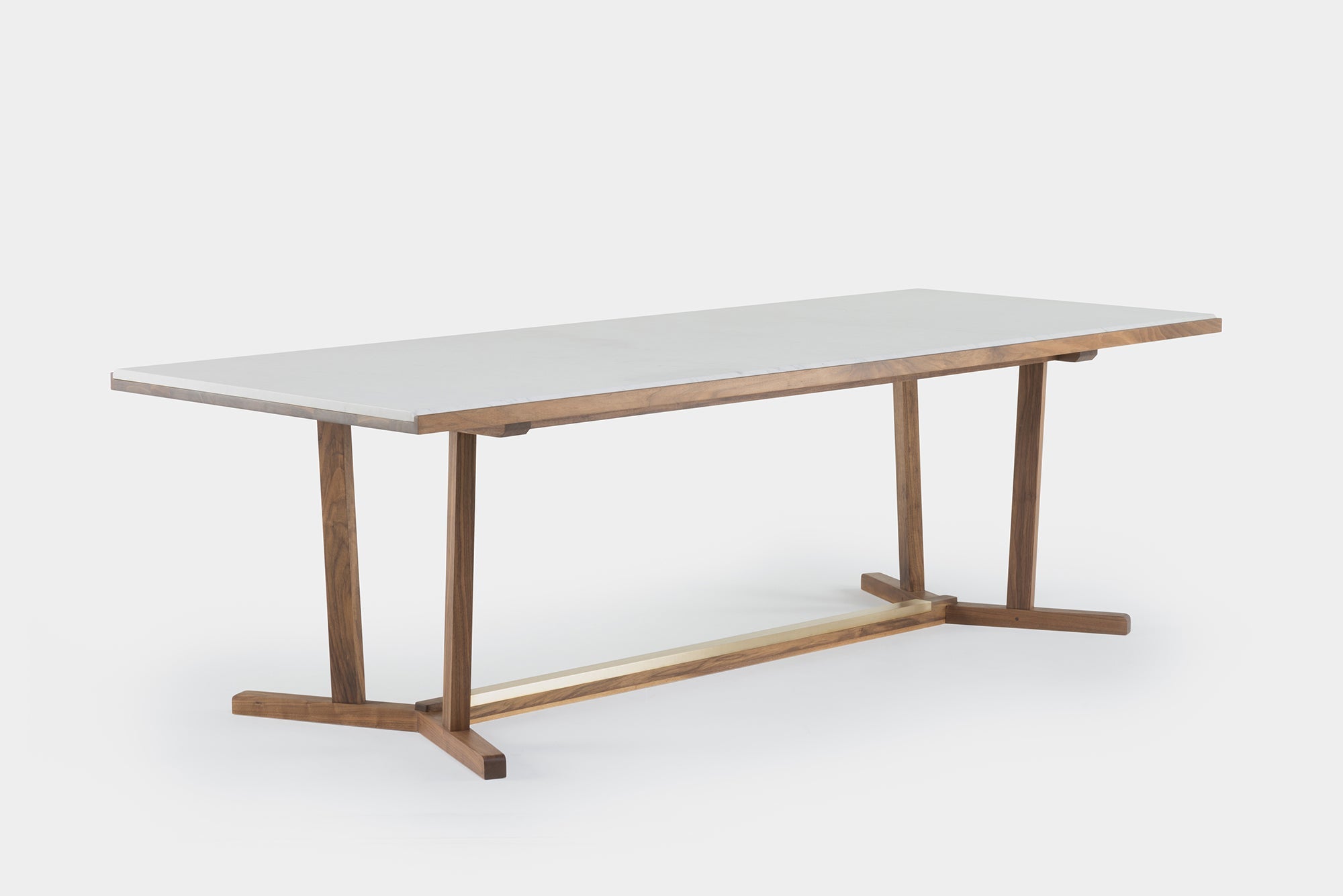 MESA DE COMEDOR SHAKER CON ENCIMERA DE PIEDRA