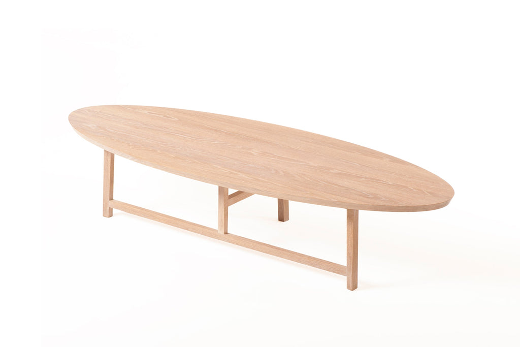 MESA DE CENTRO OVALADA TRÍO