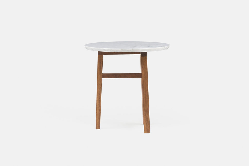 MESA AUXILIAR TRIO CON CUBIERTA DE PIEDRA