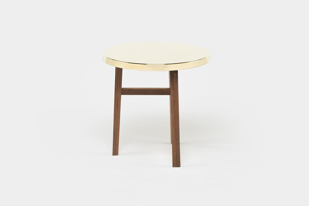 MESA AUXILIAR TRIO CON TAPA METÁLICA